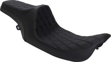 Drag Specialties Predator III Seat With Black Thread Double Diamond #0801-1129
