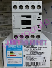 1PCS New Eaton Moeller DILM7-01C XTCE007BC01 AC Contactor 220VAC Brand