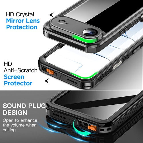 Waterproof Case For iPhone 17 Pro Max Air 17 Shockproof Tough 360Full Body Cover - Bild 35 von 36