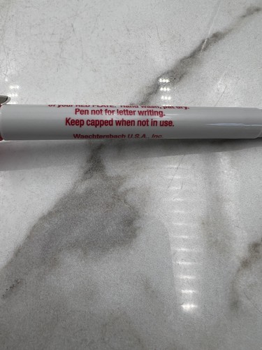 Vintage Waechtersbach You Are Special Today Red Plate Germany Box Pen 1979 Gift - Picture 11 of 14