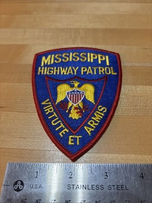 MISSISSIPPI STATE HIGHWAY PATROL PATCH-Historical Memorabilia
