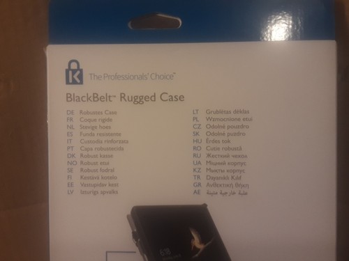 Kensington K97454EU Rugged Case for Surface Go, Military Grade, Hand Strap Black - Picture 6 of 8