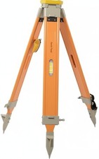 Tripod Stand for Surveying Instruments, Fits Total Stations, Wood Construction