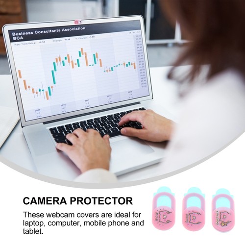  3 PCS Camera Laptop Cover Webcam Privacy Pig Computer Phone Creative - Bild 10 von 12
