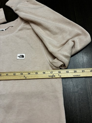 The North Face Sweater Women's Small Pink Long Sleeve Pullover Sweatshirt - Picture 5 of 6