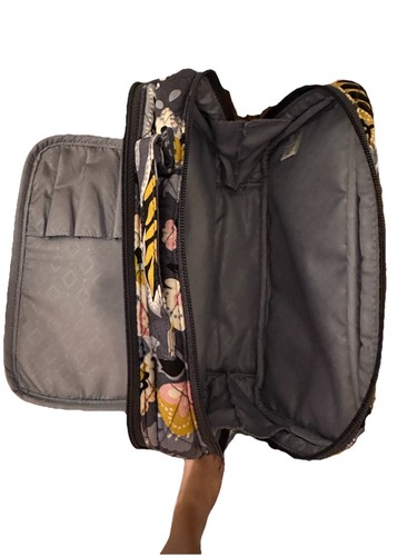 Vera Bradley Charmont Meadow Cosmetic Bag Trio Three Piece Travel Set Toiletry - Picture 4 of 7
