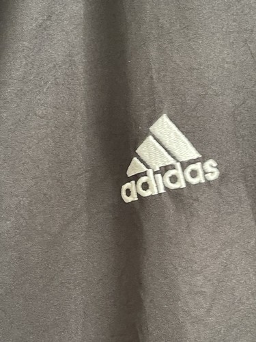 Adidas New York METS Size S black Jacket 3 Stripe Logo Down Arms Full Zip - Picture 3 of 11