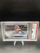 2022 Topps Chrome Logofractor Shane Baz RC ROOKIE AUTO SP #/20 PSA 10 CASE HIT