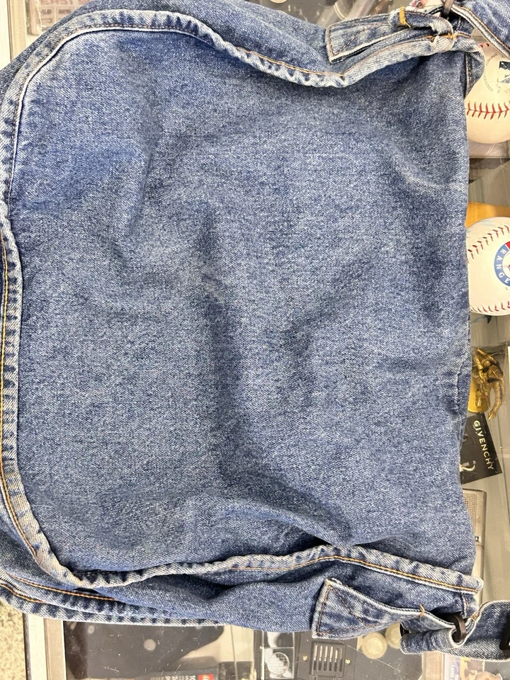 Bolso de Mano Denim Vintage Hecho en Unión EE. UU. Foto 2 de 4