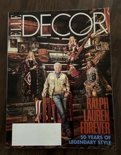 Elle Decor Magazine November 2018 Ralph Lauren Forever Design Look Book VTG