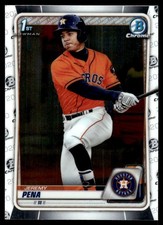 2020 Bowman Chrome Prospects Jeremy Pena Houston Astros #BCP-61