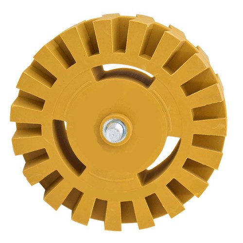 Soft Rubber Eraser Wheel for Automotive Paint Safe Decal Removal without Damage - Photo 7/9