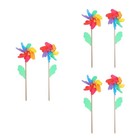  3 Pack Windrad Spielzeug Gartenwindmühle Dekoration Windmühlenschmuck