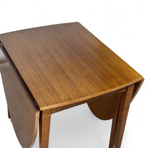 MEREDEW NUSSBAUM TISCH UND STÜHLE MID CENTURY RETRO PLATZSPARER UM 1960er - Bild 8 von 17
