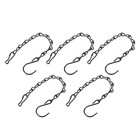  15 stücke 24cm hängende hakenkette eiserne leichte aufhänger blumentopf