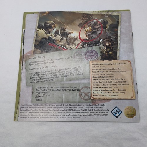 (5) Tannhauser Brettspiel Regelhefte Itami Mizu Truppe Iroh Frankenstahl + - Bild 13 von 17