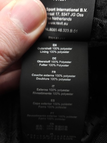 Rev'It Airwave 2 Motorcycle Jacket Men's Size XXL Black Armor Pads - Bild 13 von 18