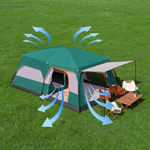Tenda da Campeggio 5-10 posti per Famiglie - Foto 6 di 8