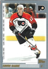 2000-01 Topps - Simon Gagne #236 Philadelphia Flyers