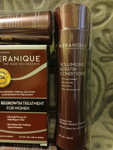 Keranique Hair Rejuvenation Regrowth Deluxe System Kit 60 days New Sealed 1/18 - Picture 6 of 10
