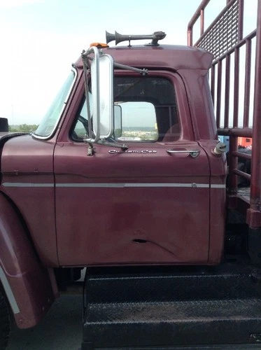 Ford F800 ALUMINUM Left/Driver Door Mirror - Used