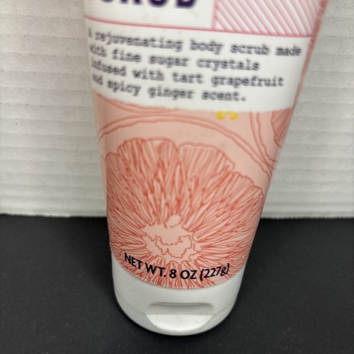Trader Joe's GRAPEFRUIT GINGER Sugar Scrub 8 oz SEALED Rare Discontinued - Picture 2 of 6