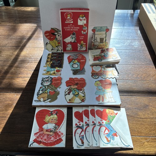 Vintage Valentinskarten Lot, unbenutzt - Bild 1 von 11