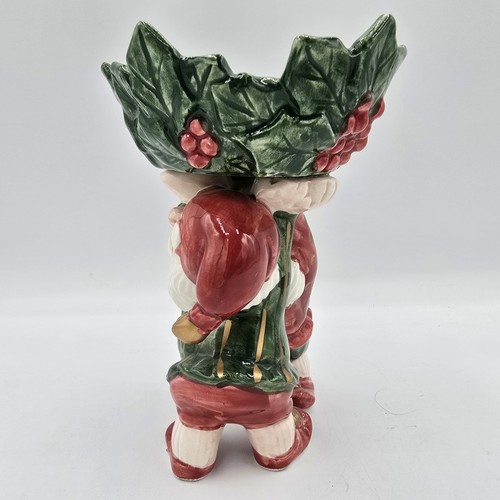 Candelabro votivo de vacaciones Fitz & Floyd OLD WORLD CHRISTMAS ELVES - Imagen 2 de 8