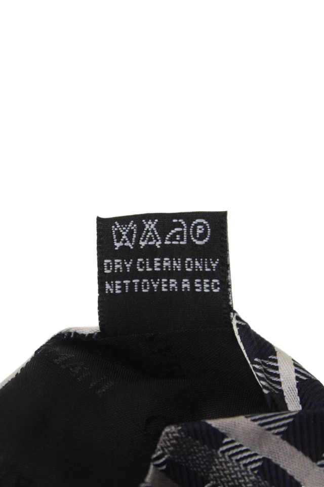 Corbata para hombre Giorgio Armani clásica de seda multicolor a cuadros talla única Foto 4 de 4