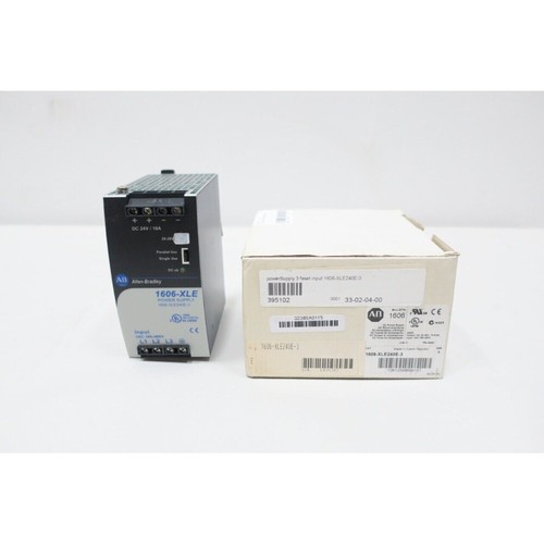 NEW Allen Bradley 1606-XLE240E-3 Power Supply 380-480v-ac 10a Amp 24-28v-dc 240w - Picture 1 of 15