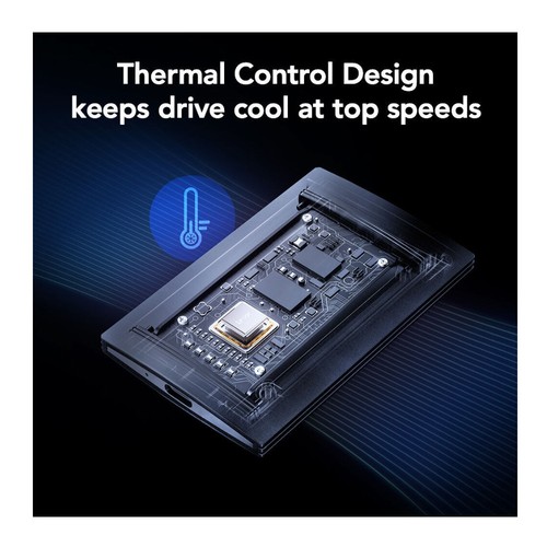 SSD portátil Lexar SL500 con juego magnético (2 TB) - Imagen 6 de 7