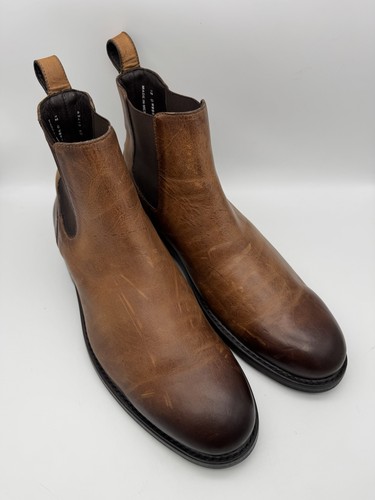 Wolverine Blvd Chelsea W990094 Herren Braun Leder Slipper Chelsea Stiefel Größe 12 - Bild 6 von 9