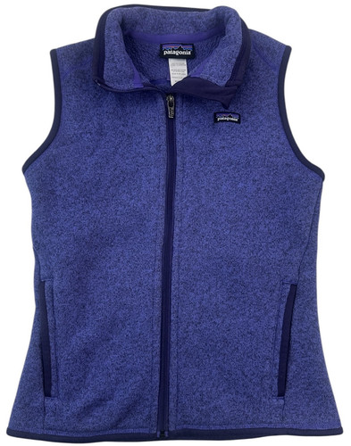 Patagonia Weste Damen Größe Small Lila Durchgehender Reißverschluss Aktiv Taschen Wandern - Bild 1 von 19