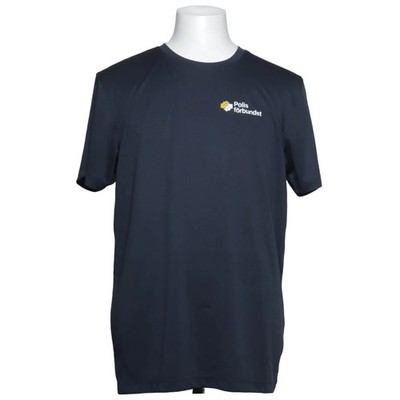 Private, T-shirt, Größe: XL, RUN, Blau, Polyester, Print, Herren #266