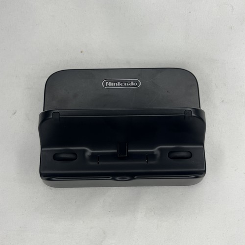 Genuine OEM Nintendo Wii U Gamepad Black Charge Dock Cradle WUP-014 Tested - Picture 1 of 6