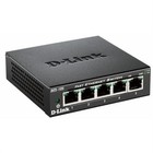 D-Link DES-105 5-Port Layer2 Fast Ethernet Netzwerk Switch 10/100Mbps LAN RJ-45