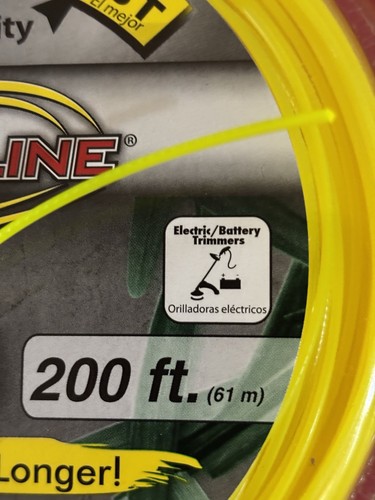 weedtrimmer line .065 inch 200ft for battery cordless/electric string trimmer - Picture 2 of 3