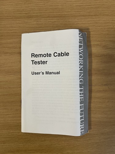 Remote Cable Tester + Protective Pouch T21301300074 - Picture 11 of 13