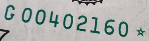 00 402160 * STAR 2017 FANCY 1$ US Bill LOW Lower SERIAL NUMBER # - Bild 3 von 9