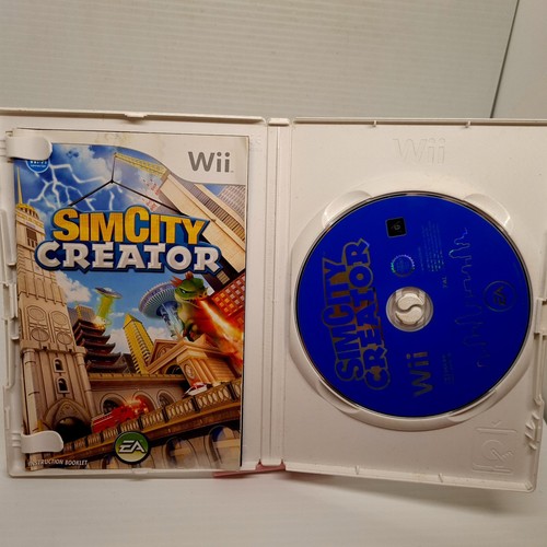 SimCity Creator Nintendo Wii Game Complete With Manual PAL Wii U Compatible GC - Picture 3 of 5