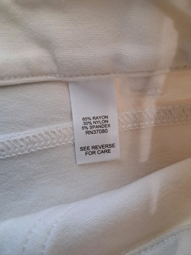 Cato C Est 1946 Women's Ivory Pants Size 14 Stretch - Picture 3 of 13