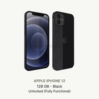 Apple iPhone 12, 128GB, czarny, odblokowany, doskonały stan (odnowiony)