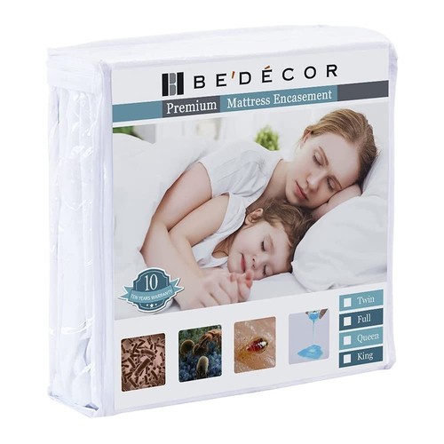 Zippered Twin XL Mattress Protector Cover for 3"-6" Depth Mattress,Fully Enca...