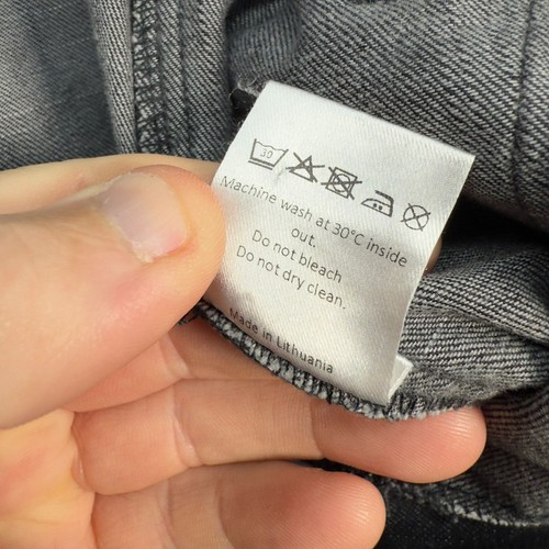 Sahara Hose Damen Größe 16-18 Grau 100% Baumwolle Weites Bein Relaxed Lagenlook - Bild 9 von 10