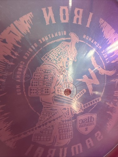 Disc Golf Discmania Iron Samurai 4 Eagle McMahon Chroma C-Line MD3 BRAND NEW - Picture 3 of 3