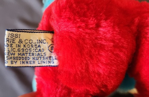 Bambola di peluche puffo papà vintage - I puffi peluche giocattolo - Foto 8 di 8