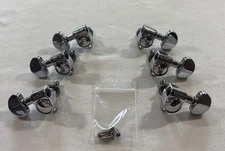 2003 Grover Rotomatic 3x3 Tuning Pegs Tuners Chrome w/ HW
