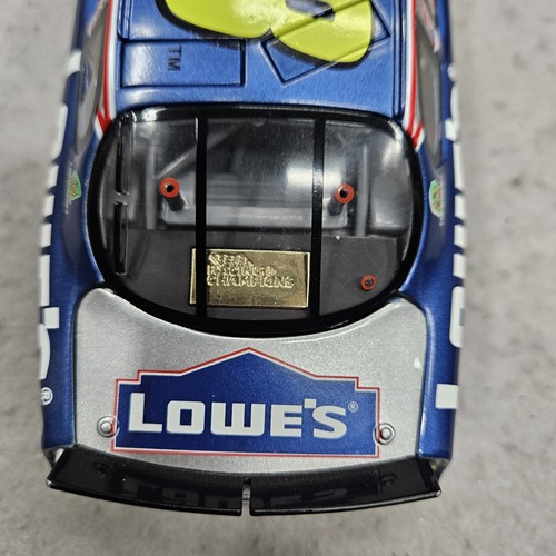 2003 Signed Jimmie Johnson Lowes Racing Champions 1/24 DIECAST NASCAR 1 Of 4540 - Picture 4 of 21