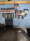 Lot Of 8 New Craftsman Sockets 1/4,3/8,1/2' Drive USA Made