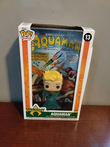 Funko Pop! Comic Book Cover with Case: DC Universe - Aquaman #13